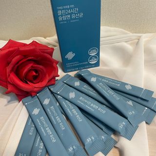 클린24시간 슬림앤유산균 1박스 (3.5g X 15포) — 5점을 준 리뷰어가 2023년 2월 올린 사용 사진