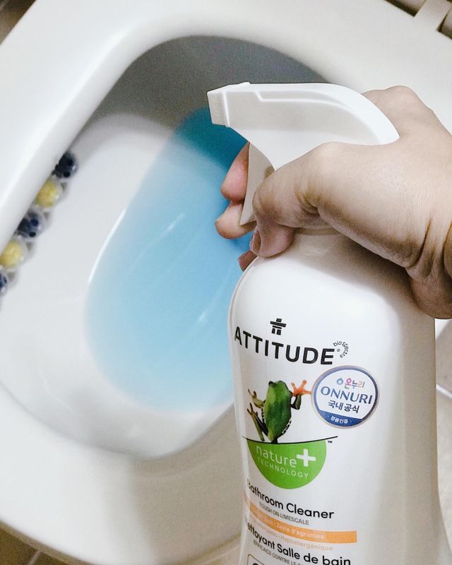 에티튜드 천연 욕실 클리너 시트러스제스트 향 (800ml) 리뷰 사진