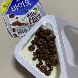 매일바이오 토핑요거트 — 4점을 준 리뷰어가 2021년 6월 올린 사용 사진