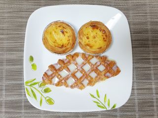 디앙뜨 포르투갈 에그타르트 오리지널 맛+패션후르츠 맛 중 택1 — 4점을 준 리뷰어가 2021년 7월 올린 사용 사진