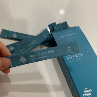 클린24시간 슬림앤유산균 1박스 (3.5g X 15포) — 4.5점을 준 리뷰어가 2022년 11월 올린 사용 사진
