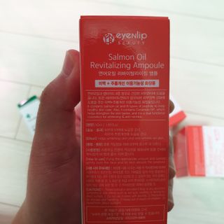 아이앤립 / EYENLIP 아이앤립 연어오일 리바이탈라이징 토너+앰플+크림 3종 세트 — 5점을 준 리뷰어가 2021년 6월 올린 사용 사진