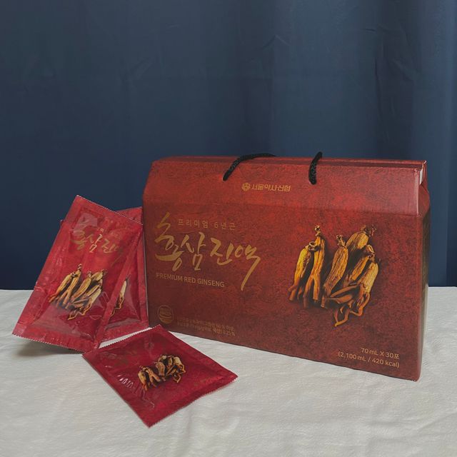 서울약사신협_프리미엄 6년근 홍삼진액_70mlx30포 리뷰 사진