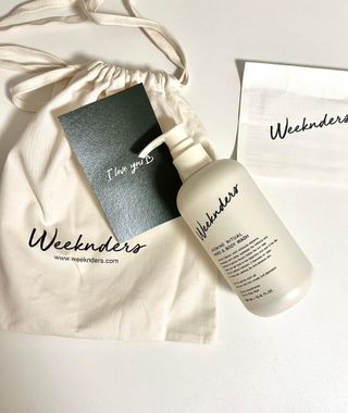 [위켄더스] 기분좋은 하루를 선사해주는 핸드& 바디워시 1종 랜덤발송 — 4.5점을 준 리뷰어가 2022년 8월 올린 사용 사진