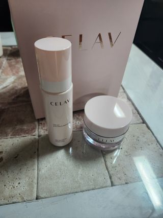프리마인 바르기만 하면 철벽 스킨케어+24시간 마스크팩 효과. 셀라브 리제너레이팅 시스템 부스터+크림 세트 — 5점을 준 리뷰어가 2023년 4월 올린 사용 사진