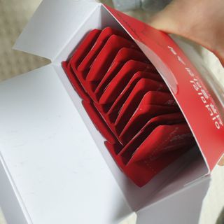 이너미인 석류 콜라겐 스틱 — 3점을 준 리뷰어가 2021년 1월 올린 사용 사진