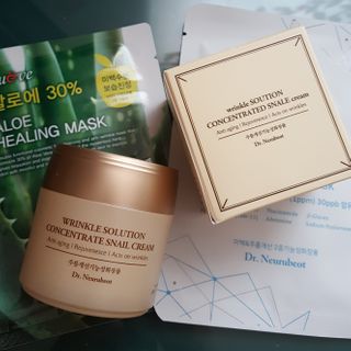 Dr.느루벗 느루벗 링클 솔루션 콘센트레이트 스네일 탄력 달팽이 크림 80g — 4점을 준 리뷰어가 2021년 3월 올린 사용 사진