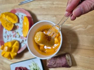 나우  [요리궁리] B타입 ( 매콤, 치즈, 매콤까르보 ) 꽃떡볶이 6개입 세트 — 5점을 준 리뷰어가 2025년 3월 올린 사용 사진