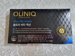올리닉 울트라비타액션 — 4점을 준 리뷰어가 2021년 10월 올린 사용 사진