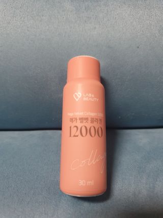 랩앤뷰티 메가 벨벳 콜라겐 12000 — 4점을 준 리뷰어가 2021년 5월 올린 사용 사진