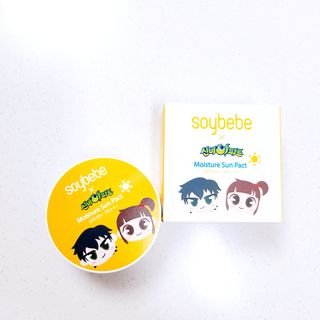 소이베베X신비아파트 모이스쳐 선팩트 SPF50+ PA+++ — 5점을 준 리뷰어가 2023년 4월 올린 사용 사진