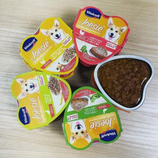 비타크래프트 조에시 하트캔 85g 강아지 습식캔 10캔 — 5점을 준 리뷰어가 2021년 7월 올린 사용 사진
