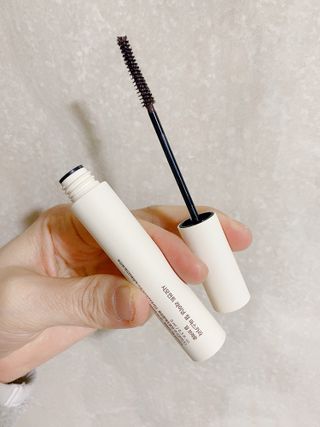 시모먼트 라이닝 컬 마스카라 — 5점을 준 리뷰어가 2022년 1월 올린 사용 사진