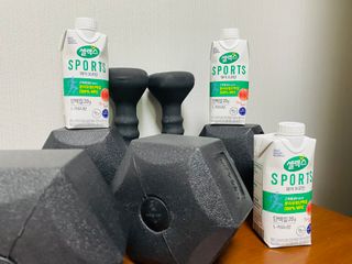 셀렉스스포츠 셀렉스 스포츠 웨이 프로틴 복숭아_ 330ml x 12팩 — 5점을 준 리뷰어가 2021년 10월 올린 사용 사진