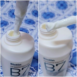 [포레스트스토리] B7 안티 헤어로스 샴푸1,000ml + 헤어팩 1,000ml — 5점을 준 리뷰어가 2021년 3월 올린 사용 사진