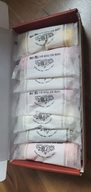 [푸디푸디] 1일1떡!  가래떡 낱개포장 아침식사 식사대용! 7종 세트 혼합 (1BOX=14개입) — 4점을 준 리뷰어가 2022년 4월 올린 사용 사진