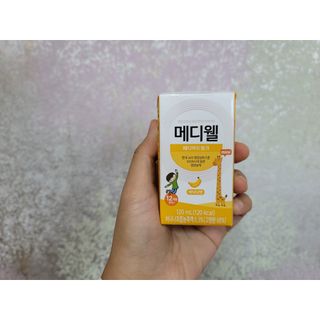 메디웰 페디아드링크 미니 바나나맛 — 5점을 준 리뷰어가 2022년 8월 올린 사용 사진
