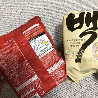 [풀무원] 자연은맛있다 정면, 백면, 홍면  세트 — 5점을 준 리뷰어가 2021년 4월 올린 사용 사진