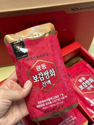 광동생활건강 [광동]진하고 깊은 풍미, 광동 보감쌍화진액 100mL * 18포 — 5점을 준 리뷰어가 2024년 7월 올린 사용 사진