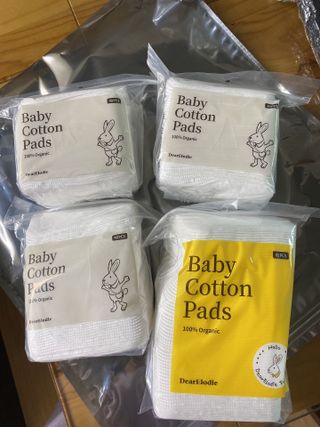 디어엘로디 프리미엄 유기농 유아 솜티슈 40매 3Pack +60매 1Pack 혼합형 — 5점을 준 리뷰어가 2021년 4월 올린 사용 사진