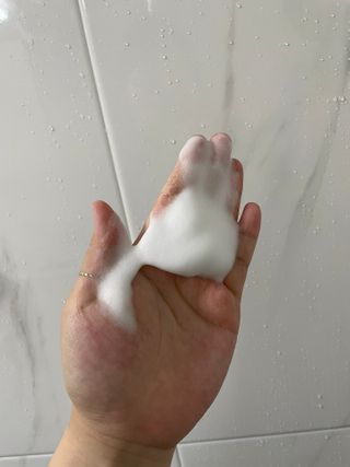 MF프리 [닥터문] 유산균 락토케어 질경초 여성청결제 200ml (폼타입) — 4점을 준 리뷰어가 2022년 7월 올린 사용 사진