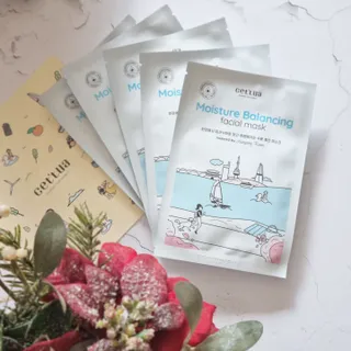 세뚜아(Cettua) [세뚜아] 모이스처 밸런싱 페이셜 마스크 Cettua Moisture Balancing Facial Mask 5매 — 5점을 준 리뷰어가 2023년 12월 올린 사용 사진