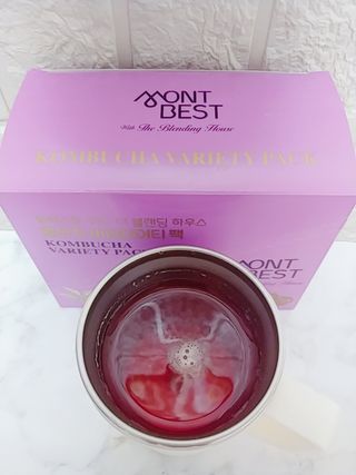 몽베스트 위드더 블랜딩 하우스 콤부차 _ 버라이어티팩 — 5점을 준 리뷰어가 2023년 6월 올린 사용 사진
