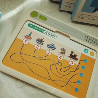 크레타탭 차세대 사고력 유아수학 학습기 페이퍼 태블릿 — 5점을 준 리뷰어가 2023년 9월 올린 사용 사진