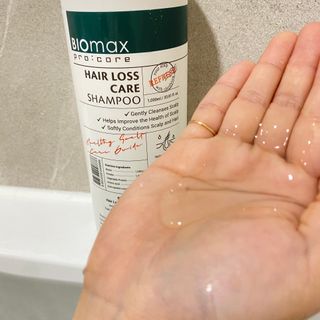 [바이오맥스] 프로코어 탈모완화샴푸 1000ml — 4점을 준 리뷰어가 2022년 8월 올린 사용 사진