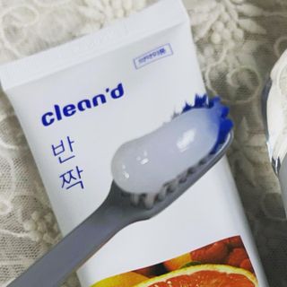 주식회사 클린디 [클린디]🌿민트향으로 상쾌하게, 단짝가글 + 맞춤 칫솔 + 치약 세트🦷 — 5점을 준 리뷰어가 2022년 1월 올린 사용 사진