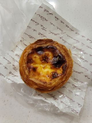 디앙뜨 포르투갈 에그타르트 오리지널 맛+패션후르츠 맛 중 택1 — 3.5점을 준 리뷰어가 2021년 7월 올린 사용 사진