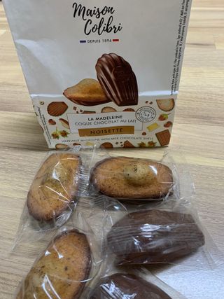 [메종콜리브리] 프랑스 마들렌 메종콜리브리 헤이즐넛 마들렌 2팩 — 5점을 준 리뷰어가 2022년 2월 올린 사용 사진