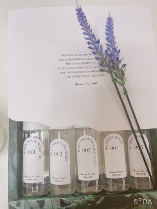 디어포레스트 [5개세트] 숲속의 하루 패브릭미스트 (섬유향수/ 룸스프레이) 50ml 5개 — 5점을 준 리뷰어가 2022년 8월 올린 사용 사진