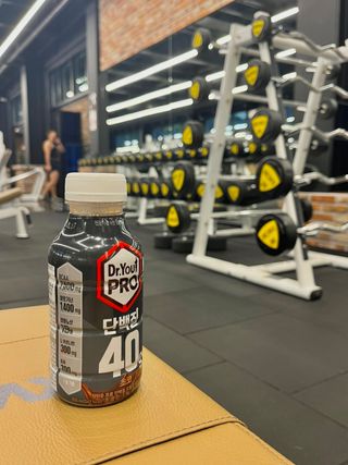 닥터유 프로 단백질 드링크 40g 초코 닥터유 프로 단백질드링크 40g 초코 — 5점을 준 리뷰어가 2024년 8월 올린 사용 사진