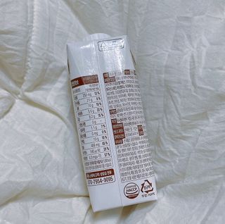 이너프 뮐크 초콜릿맛 — 3점을 준 리뷰어가 2022년 9월 올린 사용 사진