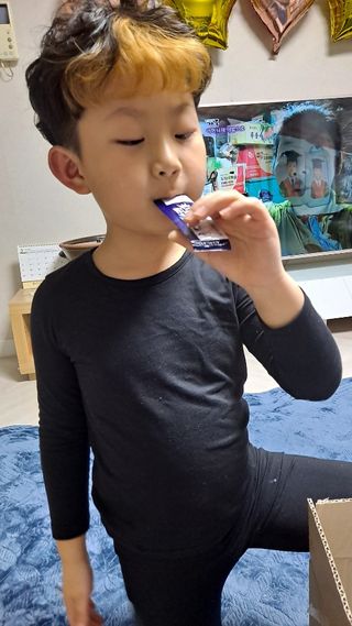 키즈텐플러스 연세 키즈텐 플러스 1개월 — 5점을 준 리뷰어가 2021년 3월 올린 사용 사진