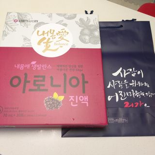 서울약사신협_내몸애생발란스아로니아_70ml x 30포 — 5점을 준 리뷰어가 2021년 7월 올린 사용 사진