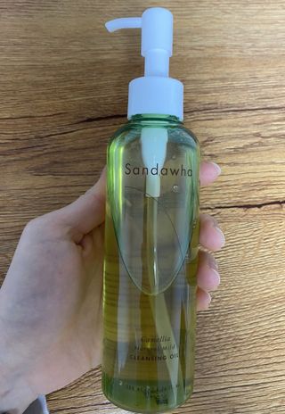 스킨큐어 산다화 순한 클렌징 동백 오일 200ml — 5점을 준 리뷰어가 2023년 3월 올린 사용 사진
