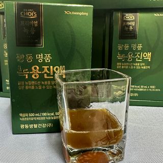 광동생활건강 광동 명품 녹용진액 50mL x 30포 — 5점을 준 리뷰어가 2023년 4월 올린 사용 사진