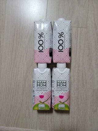 남홈 코코넛워터 주스 100퍼센트 — 5점을 준 리뷰어가 2021년 3월 올린 사용 사진