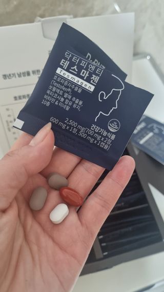 닥터피엔티 [Dr.PNT] 남성 건강 올인원! 테스마젠 — 5점을 준 리뷰어가 2022년 12월 올린 사용 사진