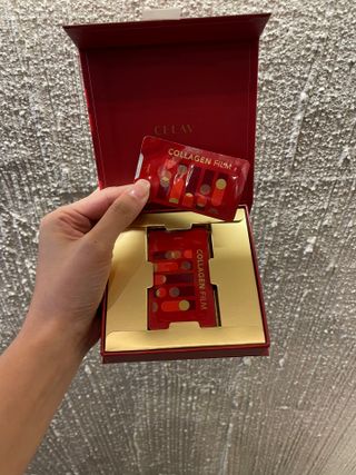 프리마인 귀족의 콜라겐, 92배 흡수율. 럭셔리 프리미엄 CH.V콜라겐필름 30매 — 5점을 준 리뷰어가 2021년 9월 올린 사용 사진