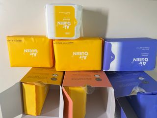 에어퀸 뉴브레스 유기농 생리대 4종 (팬티라이너 20P + 중형 10P + 대형 10P + 오버나이트 8P)_체험단 — 5점을 준 리뷰어가 2024년 6월 올린 사용 사진
