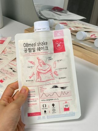 클린24시간 공팔밀쉐이크 1세트 (5개) — 4점을 준 리뷰어가 2023년 2월 올린 사용 사진