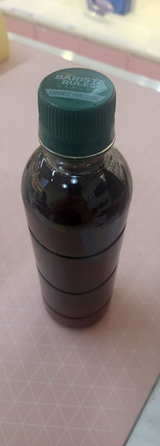 무라벨 바리스타룰스 디카페인 아메리카노 — 5점을 준 리뷰어가 2024년 4월 올린 사용 사진