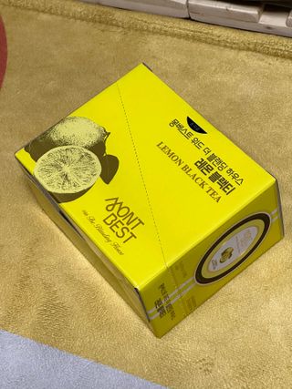 몽베스트 위드더 블랜딩 하우스 _레몬 블랙티 — 5점을 준 리뷰어가 2022년 12월 올린 사용 사진
