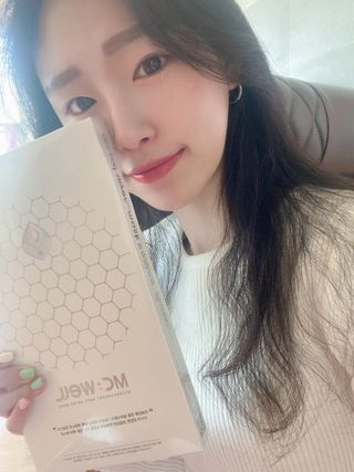 cellpod 셀팟 미세전류 마스크팩 프로그램 MC±WELL 5회분 — 5점을 준 리뷰어가 2022년 3월 올린 사용 사진