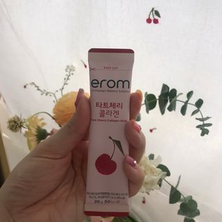이롬 erom 타트체리 콜라겐 — 5점을 준 리뷰어가 2021년 4월 올린 사용 사진