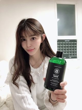 블랙페블 남성청결제 올인원 바디워시 클린 웨이브 — 5점을 준 리뷰어가 2021년 5월 올린 사용 사진
