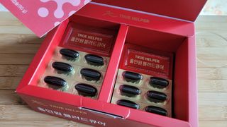 트루헬퍼 홀인원 블러드큐어 혈행+혈압+콜레스테롤 한번에 1박스 1개월 — 5점을 준 리뷰어가 2023년 2월 올린 사용 사진